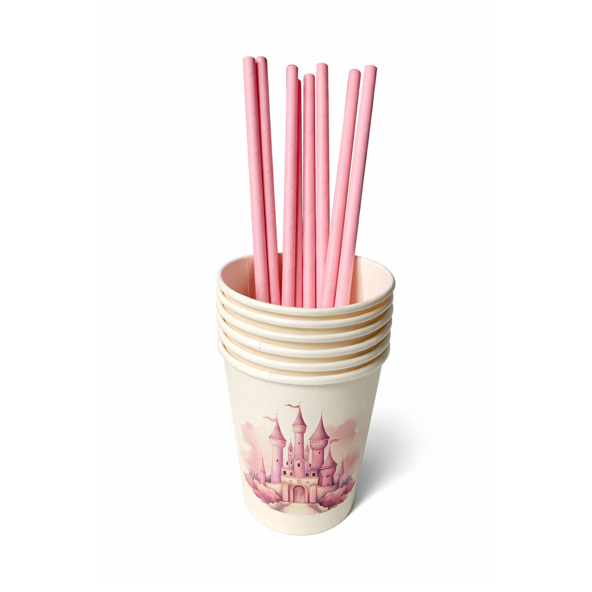Princess Paper Straws (Pack of 8)