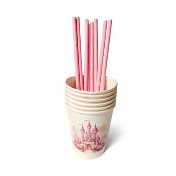 Princess Paper Straws (Pack of 8)