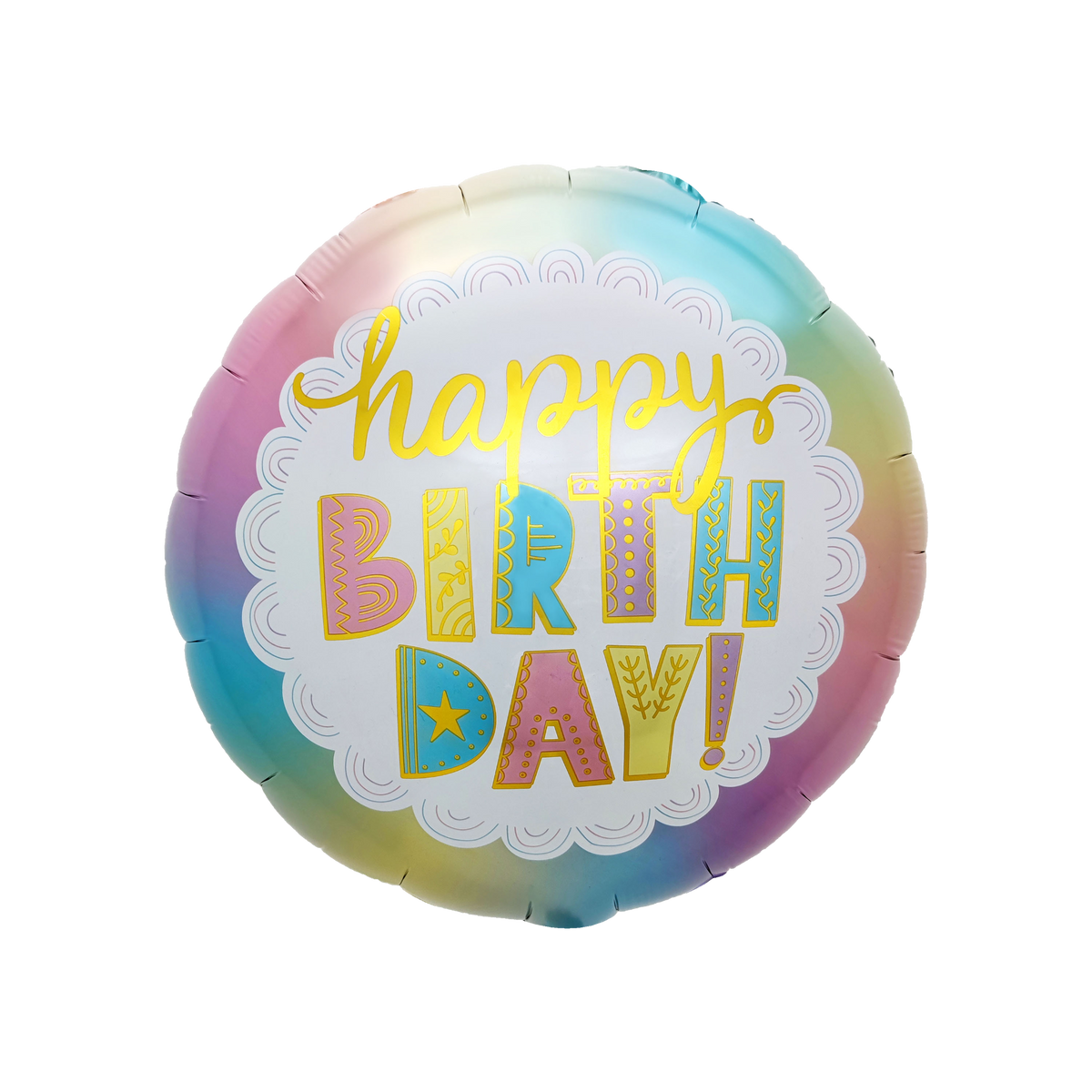 Festora Happy Birthday Foil Balloon