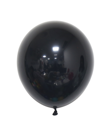 Festora Black 12" Latex Balloons - 100ct