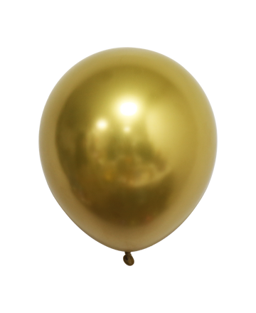 Festora Chrome Gold 5" Latex Balloons - 100ct