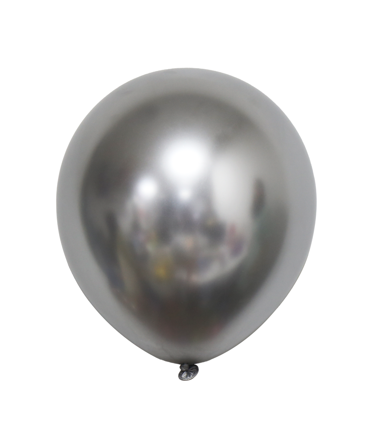 Festora Chrome Sliver 12" Latex Balloons - 100ct