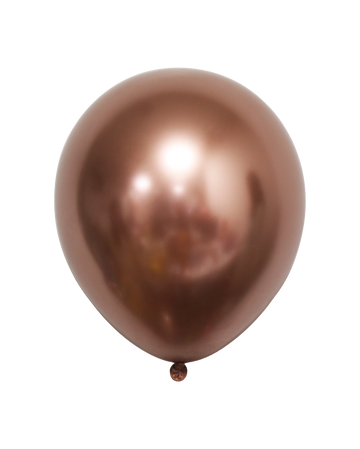 Festora Chrome Rose gold 18" Latex Balloons - 25ct