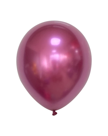 Festora Chrome Magenta 5" Latex Balloons - 100ct