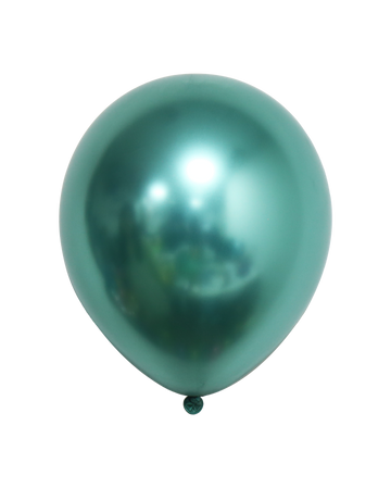 Festora Chrome Green 12" Latex Balloons - 100ct