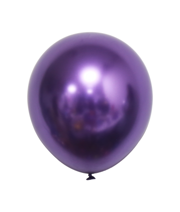 Festora Chrome Purple 12" Latex Balloons - 100ct